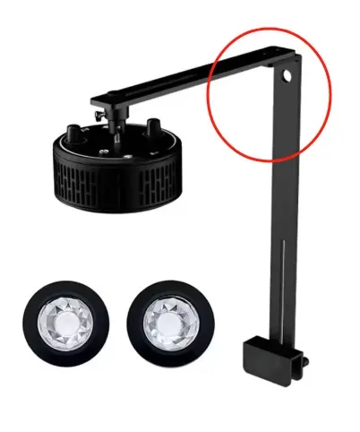 A7S III new third-generation coral light intelligent control full spectrum wifi with remote control sea tank LED coral light