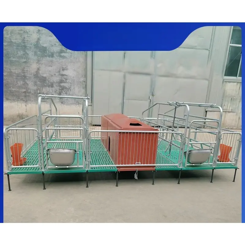 Pig breeding equipment weaning pig farrowing stall for sows and piglets