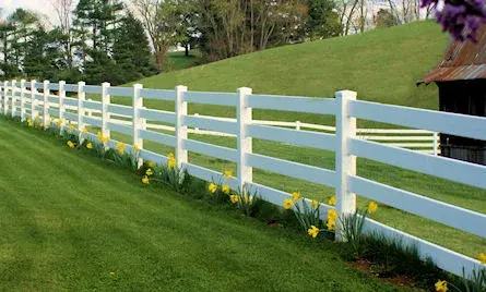 Customized product Sustainable China Supplier Hot Sale Cheap Beautiful Horse Farm Ranch Pvc Fence