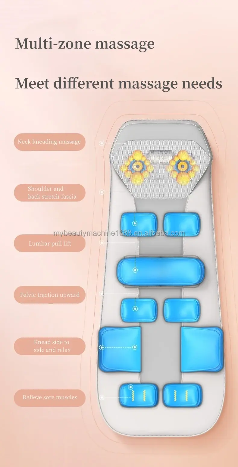 air bag mattress Massager Multi-functional full body massage pad for relaxing massage mattress