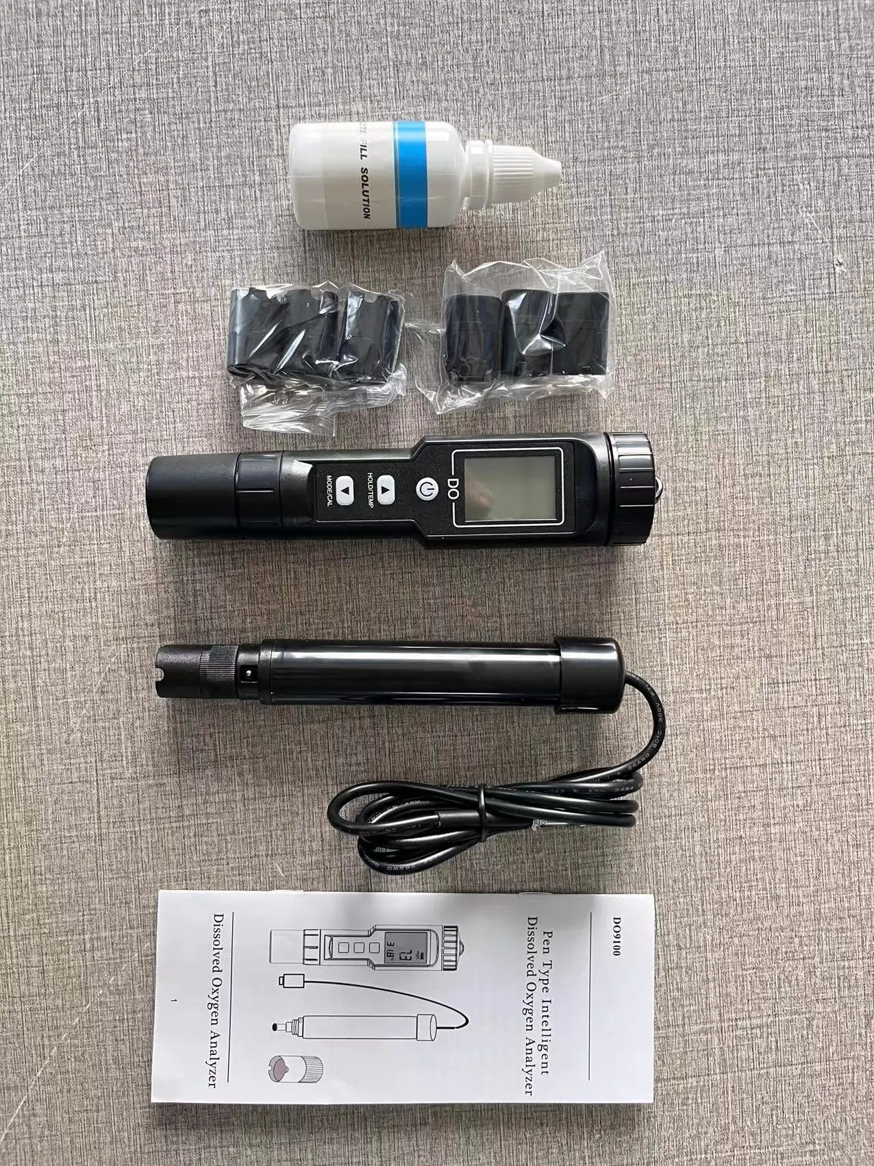 High-Accuracy Portable Dissolved Oxygen Meter  Water Quality Tester for Aquaculture, Laboratories and Wastewater Treatment
