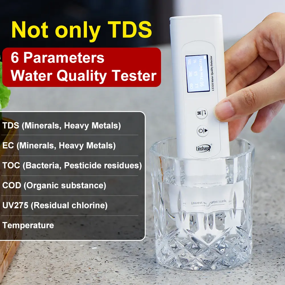 Hot Sale LS310 Best Multi Parameter Tds Meter Digital Water Tester Portable Tds Water Quality Tester