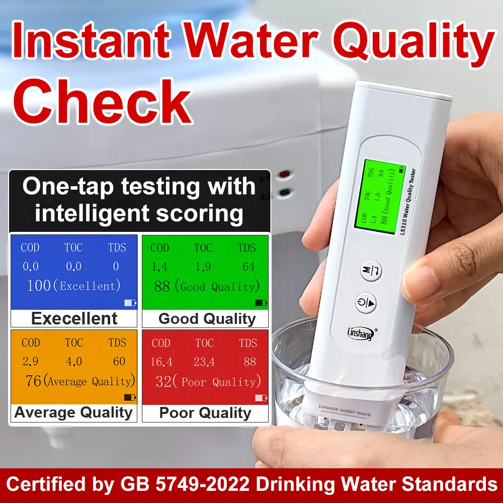 Hot Sale LS310 Best Multi Parameter Tds Meter Digital Water Tester Portable Tds Water Quality Tester
