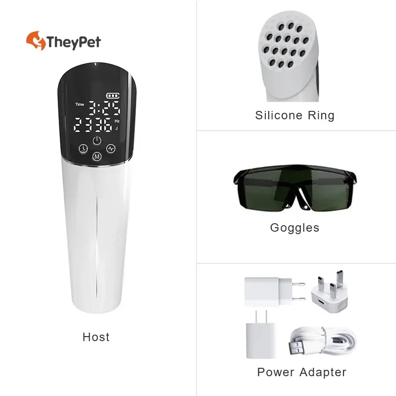 Horse knee joint hook arthritis red infrared therapy device durable handheld light therapy rechargeable device