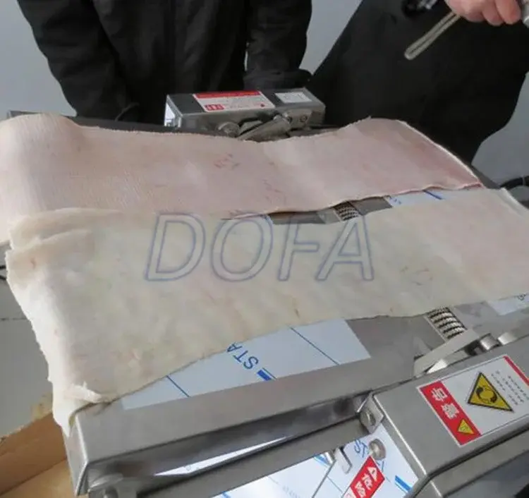 beef mutton pork meat cutter pork skin removing machine