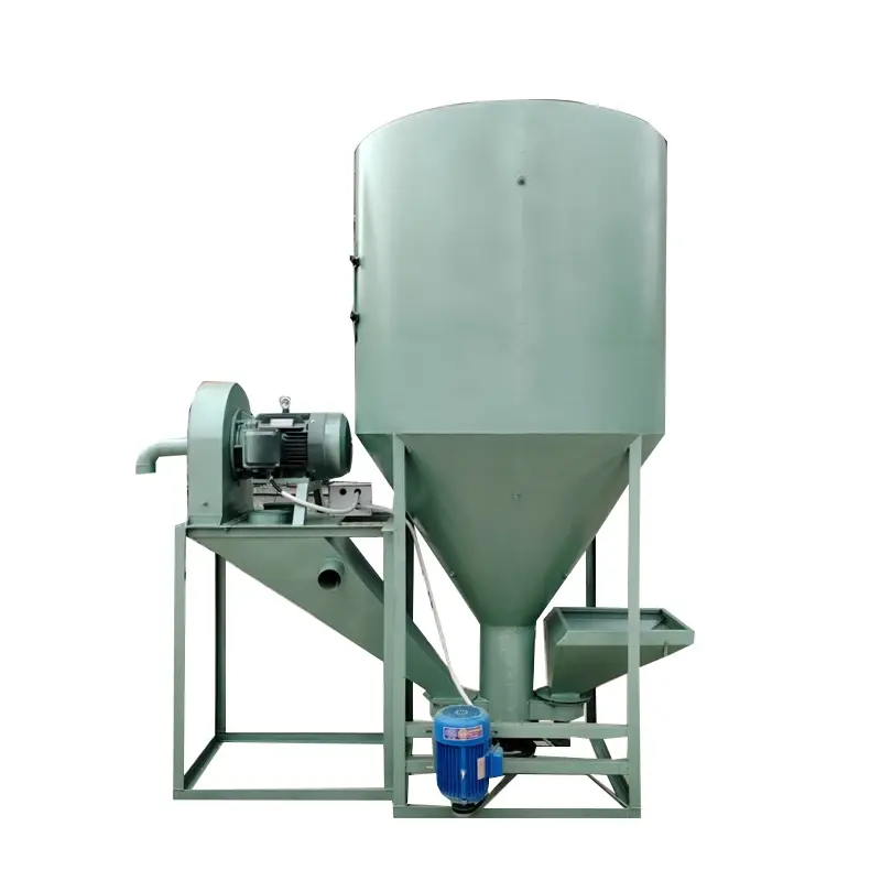 Factory Low Price Poultry Feed Mixer Cattle Feed Grinder Livestock Feed Crusher Machine For Sale