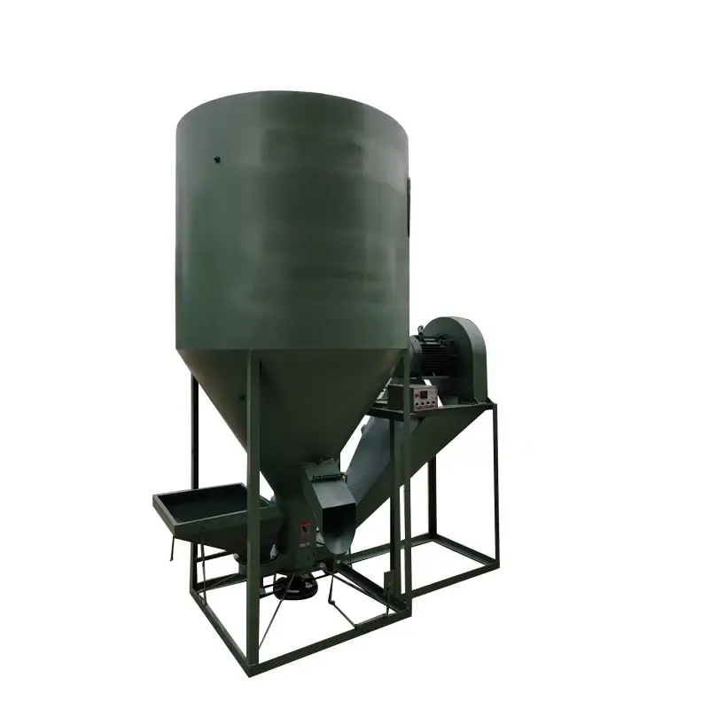 Factory Low Price Poultry Feed Mixer Cattle Feed Grinder Livestock Feed Crusher Machine For Sale