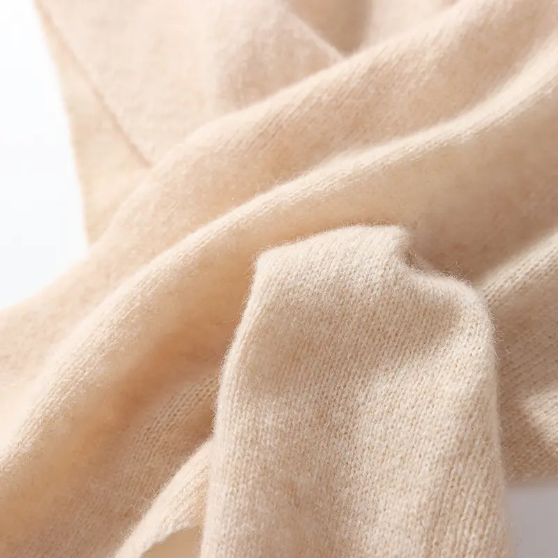 100% Wool Knitted Triangle Scarf For Women Soft Warm Cross Neck Cover Sweet Mini Small Fashion Fake Collar Wollen Wraps