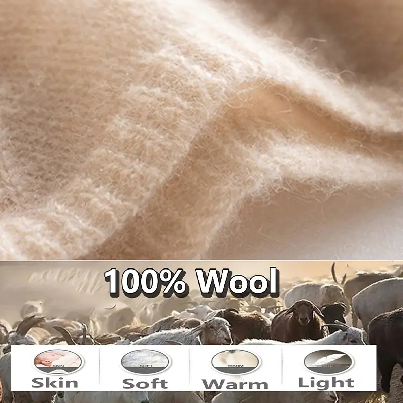 100% Wool Scarf Women Winter Solid Knitted Hollow Out Shawl Fashion Scarves Capes Warm Wraps Lady Cashmere Like Neckerchief