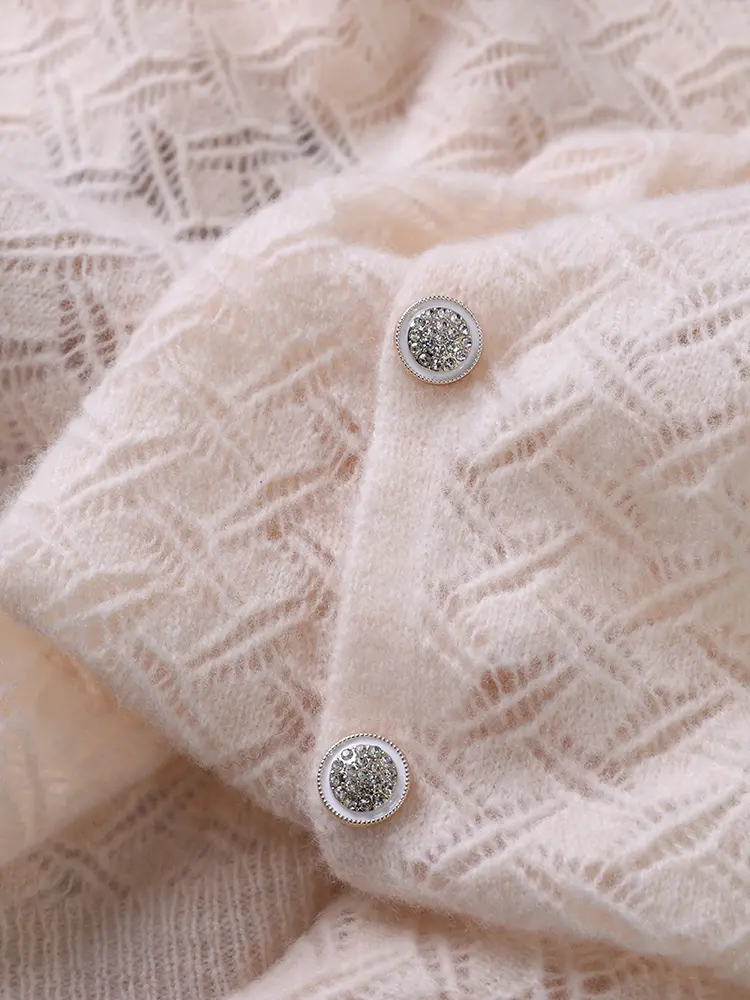Ladies' 100% wool shawl hollow thin scarf dual-use external cloak knitted shoulder protection air conditioning cardigan shawl