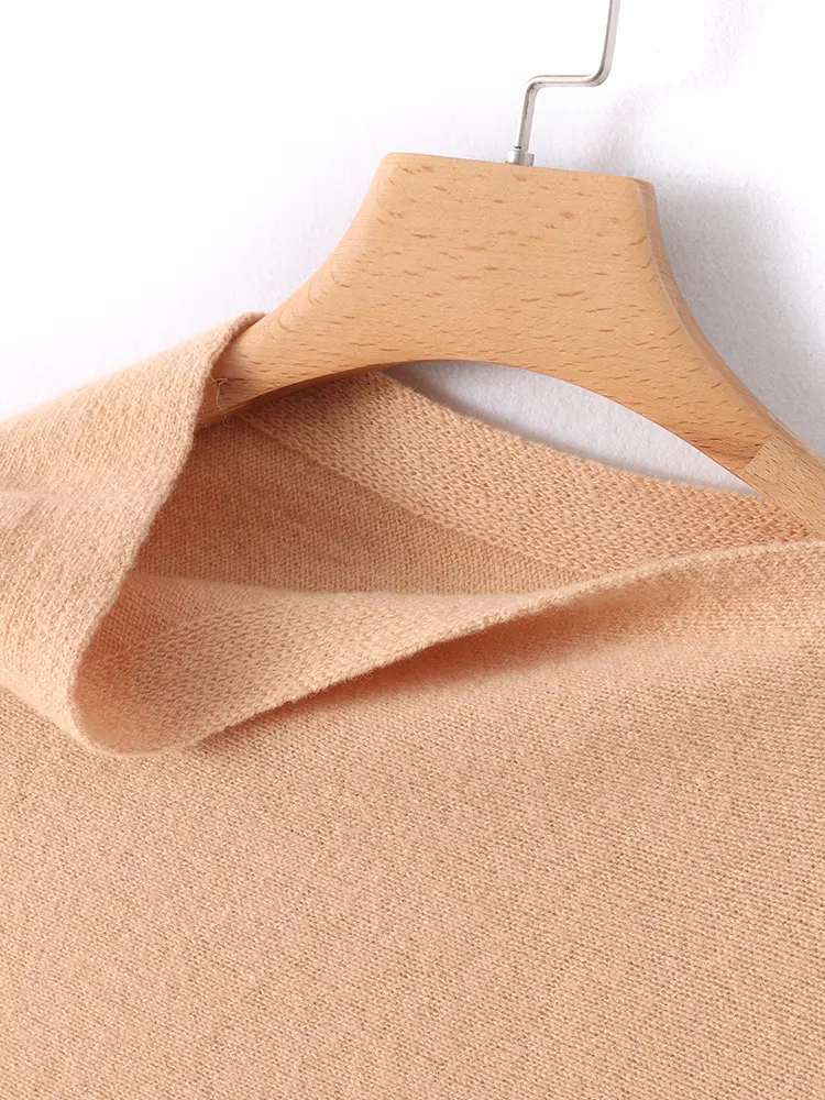 Women's 100% Wool Irregular Cape Pullover, Shawl, Low Neck Sun Protection Shirt, Spring And Summer Loose Knit Top