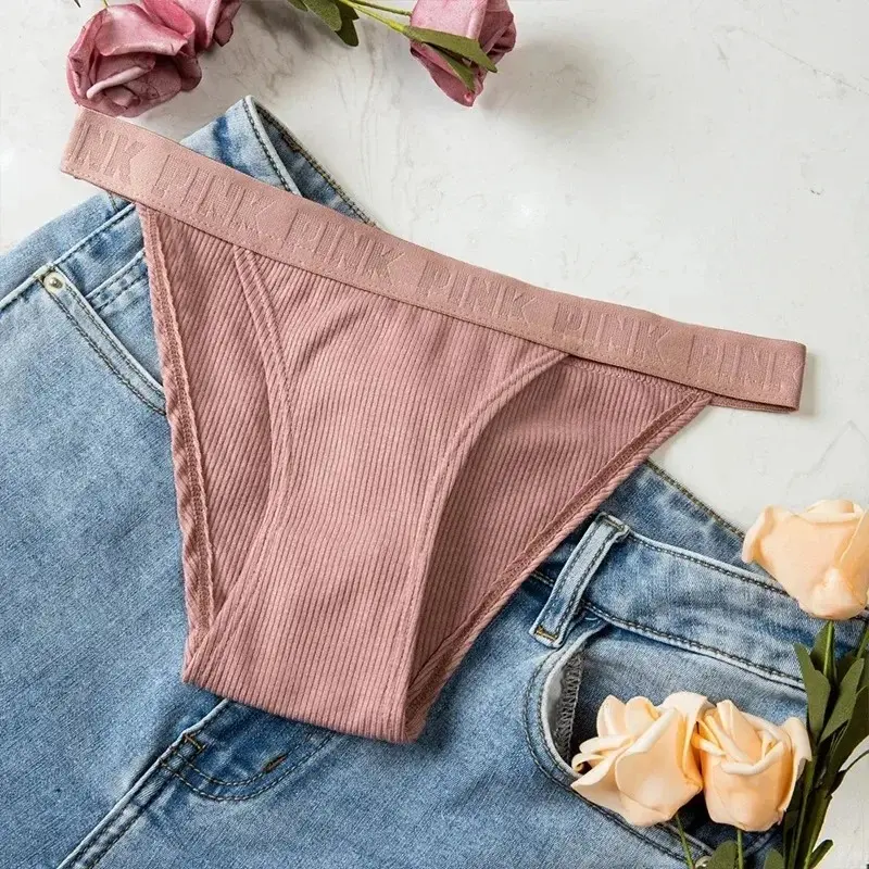 Female Panties Women's Cotton Briefs Underwear Ladies Underpants Girls Panties Comfortable Intimate Low Waist Ladies Lingerie