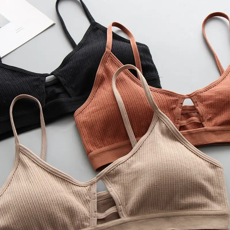 Ladies Hollow Bra, Wireless Hollow Underwear, Fitness, Crop Top, Soft Bra, Seamless Underwear