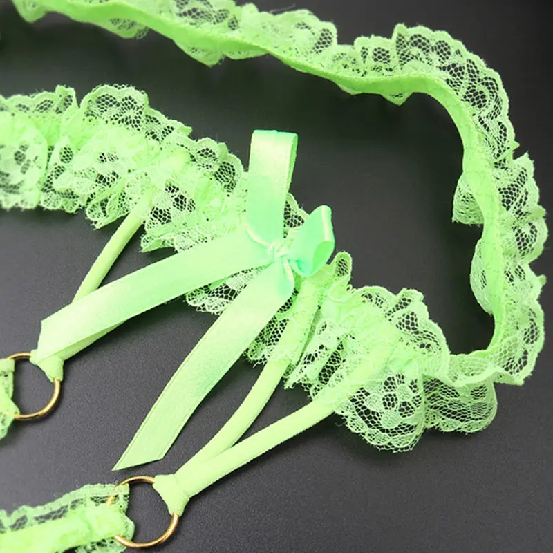Women's Erotic Open Crotch Panties Ladies Sexy Lace Underwear Female Transparent Invisible Lingerie Elastic Waist G-String Thong