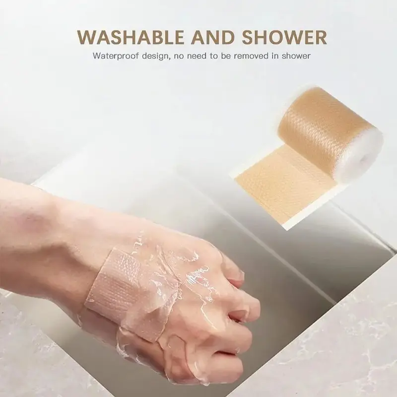 4X150CM Silicone Scar Patch Skin Repair Sheets Removal Self-Adhesive Stretch Mark Tape Therapy Patch Burn Acne Scar Skin Care