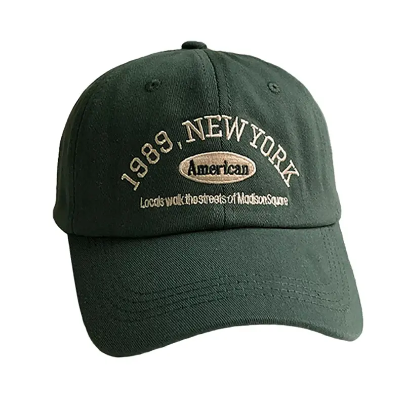 Embroidery 1989 New York Baseball Hats Washed Cotton Cap for Men Women Adjustable Snapback Caps Baseball Cap Letter Dad Hat Hot