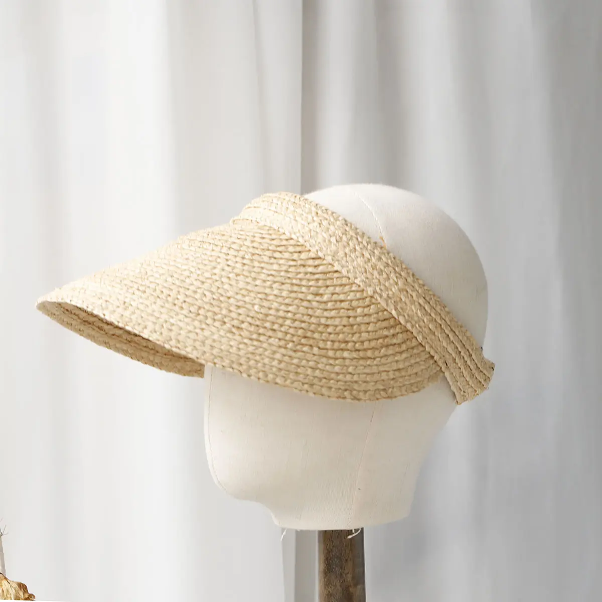 New 2024 sun protection Simplicity caps rafia sun hat visor hat straw hat panama for girls Women's summer hat Beach picture hats
