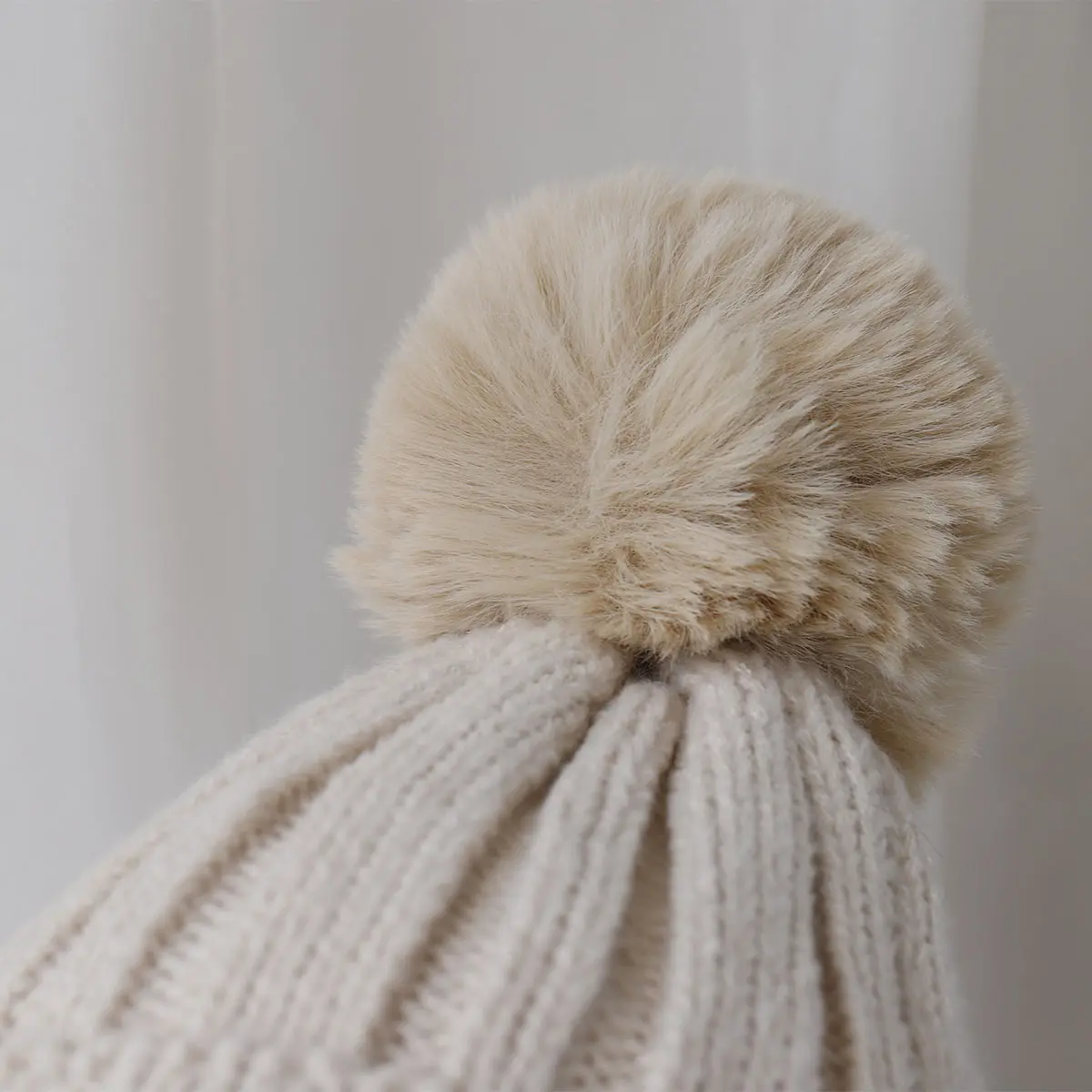 2024 Square Cashmere Fashion Autumn Winter Solid color Fur Bucket Hat ball Plush Fisherman Hat Soft Warm Thick Basin Bucket Hats