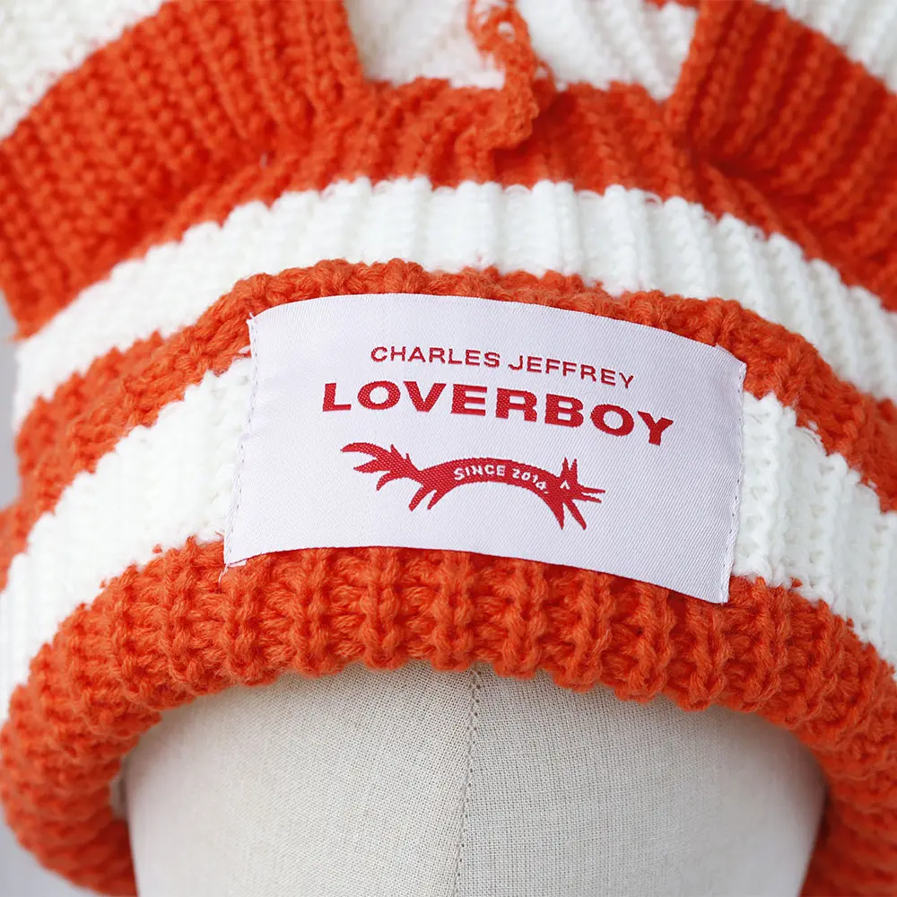 2024  NEW Cute Fashion Hooded Lover Boy Ear Knit Double-layer Warm Fox Ear Woolen Hat Niche Design Hip-hop Personality Cold Hat