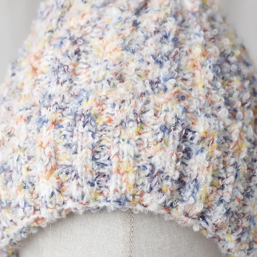 2025 Spiral pattern fun Ball stripe Wool hats Men's hat Knitted Women Badminton cap y2k skiing cap Halloween Hat Winter Hat