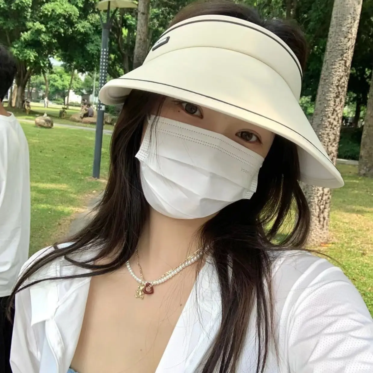 Large Brim Sun Hat Women Summer Empty Top Cap Outdoor Travel UV Protection Female Beach Visor Caps
