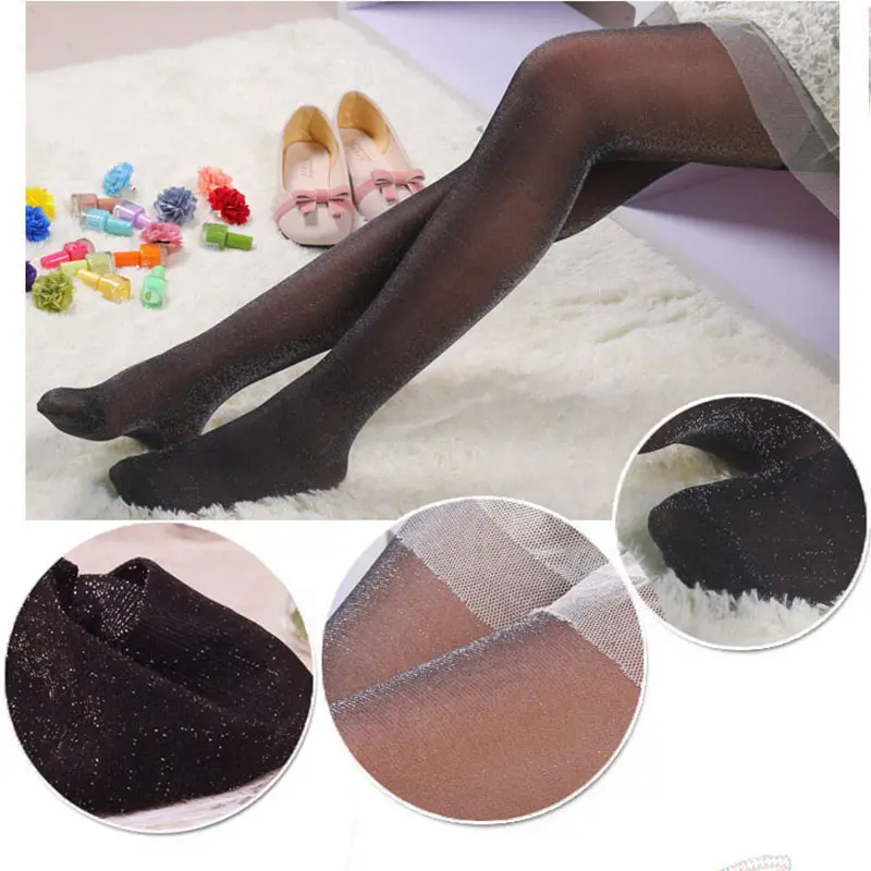 Summer Sexy Charming Shiny Pantyhose Women Glitter Stockings Girls Lady Glossy collants Tights