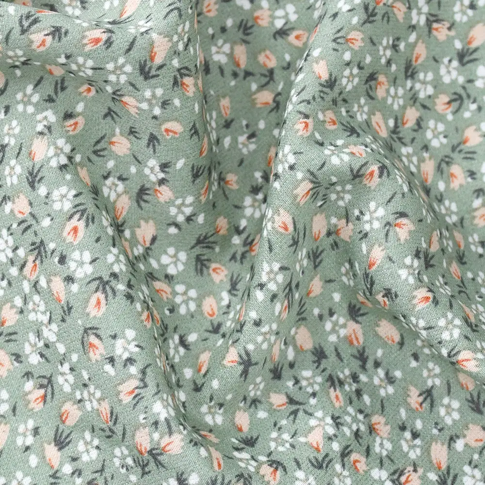 New Floral Print Headscarf for Women Elastic Triangular Headband Korean Girl Hair Accessories Fashion Photography Props