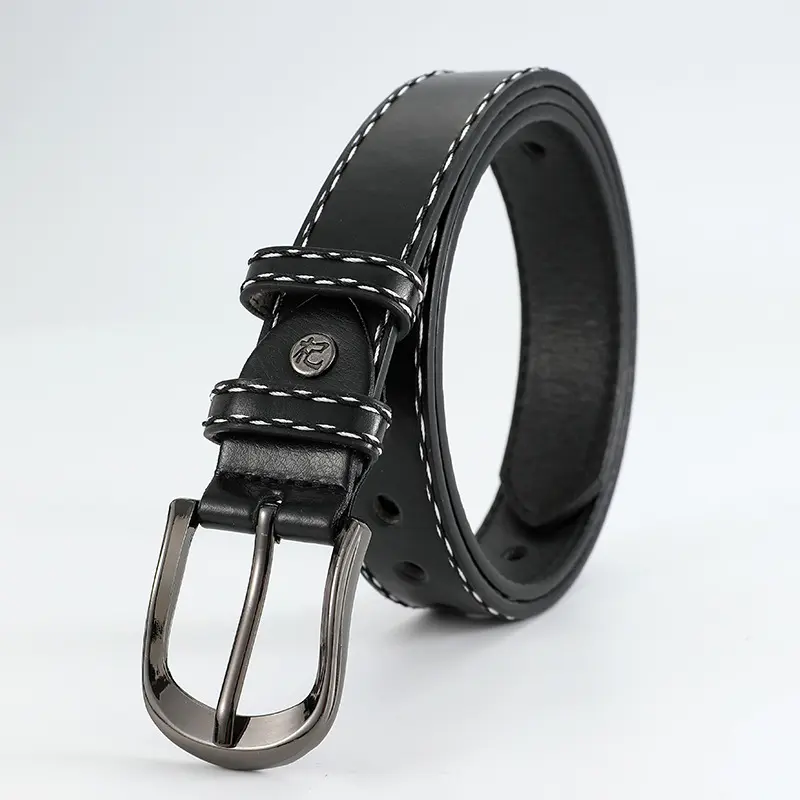 Fashion Pin Buckle Belts for Women Korean Solid Color PU Leather Adjustable Waistbands Student Jeans Coat Decorative Straps