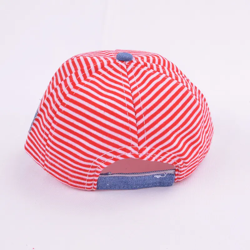 Cute Casual Striped Soft Eaves Baby Baseball Cap Cotton Toddler Kids Hats Baby Boys Girls Beret Sun Hats snapback Caps