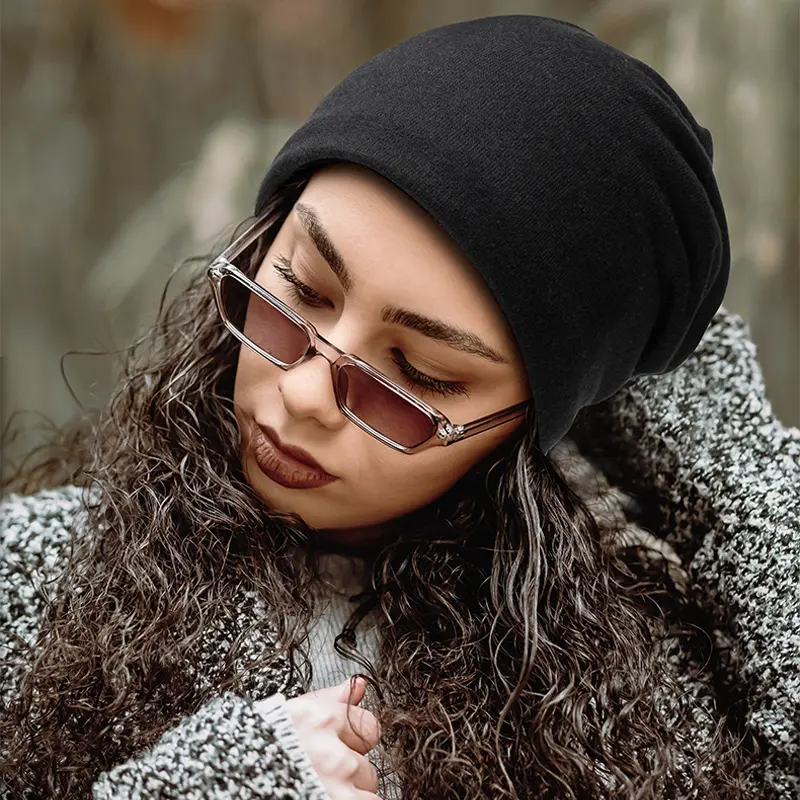 New Men Beanies Skull Cap Winter Autumn Warm Simple Solid Color Soft Cotton Men Hat Fashion Hip hop Unisex Caps Bonnet
