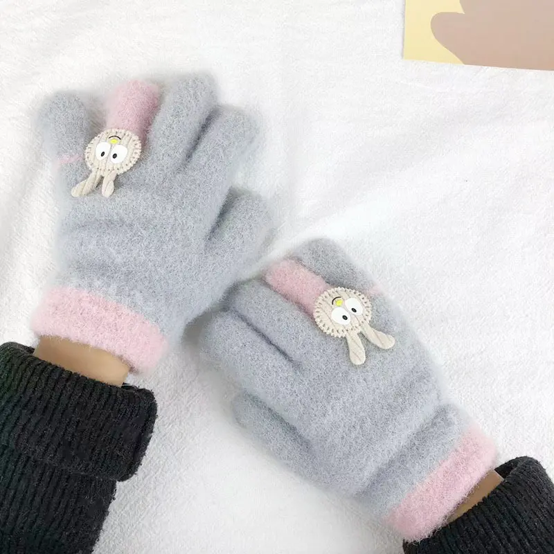 Children's Rabbit Gloves Winter gloves for children ages 2-6 years old