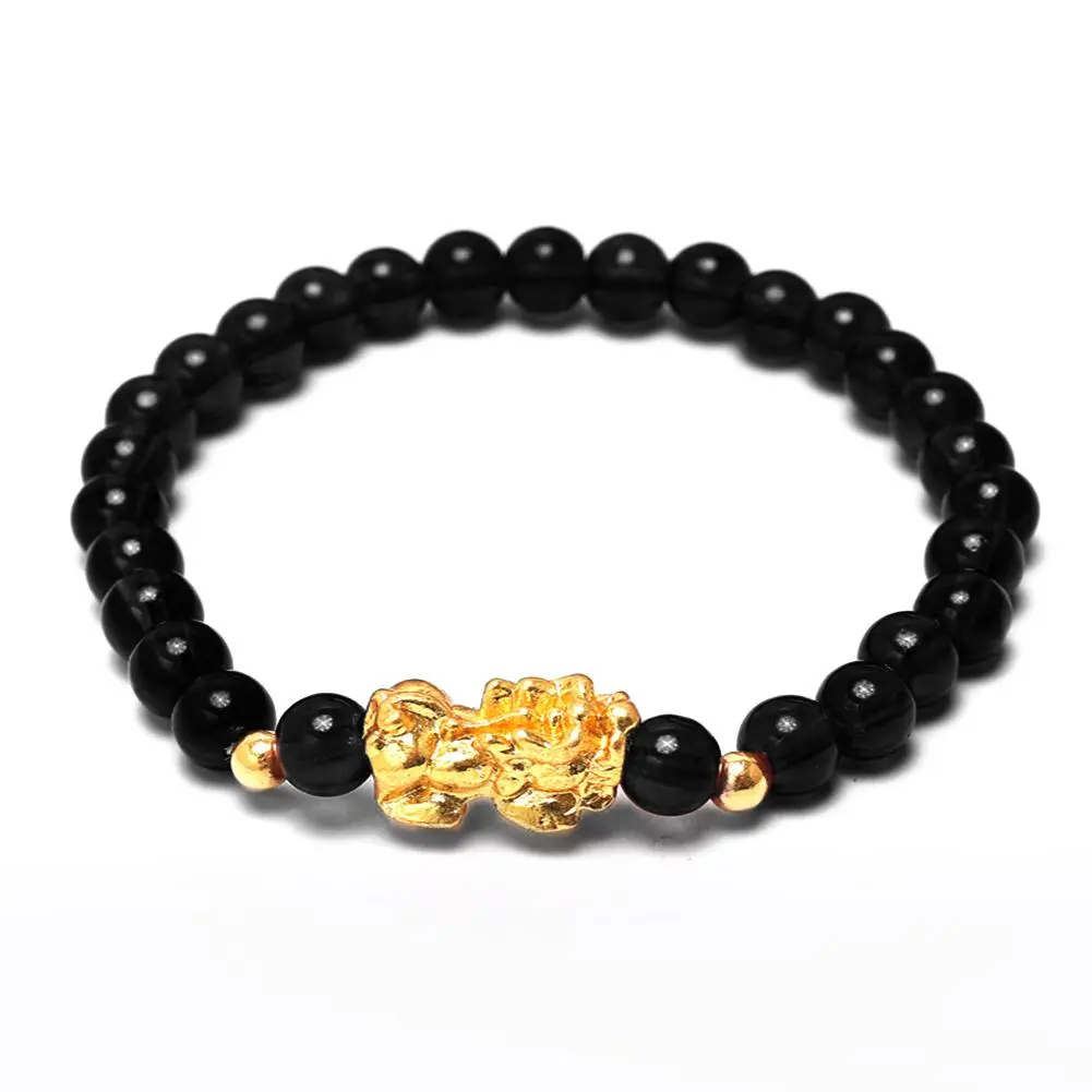 2024 Chinese Year of the Dragon Lucky Bracelet for Women Handmade Beaded Adjustable Bracelets Amulet Friendship Jewelry
