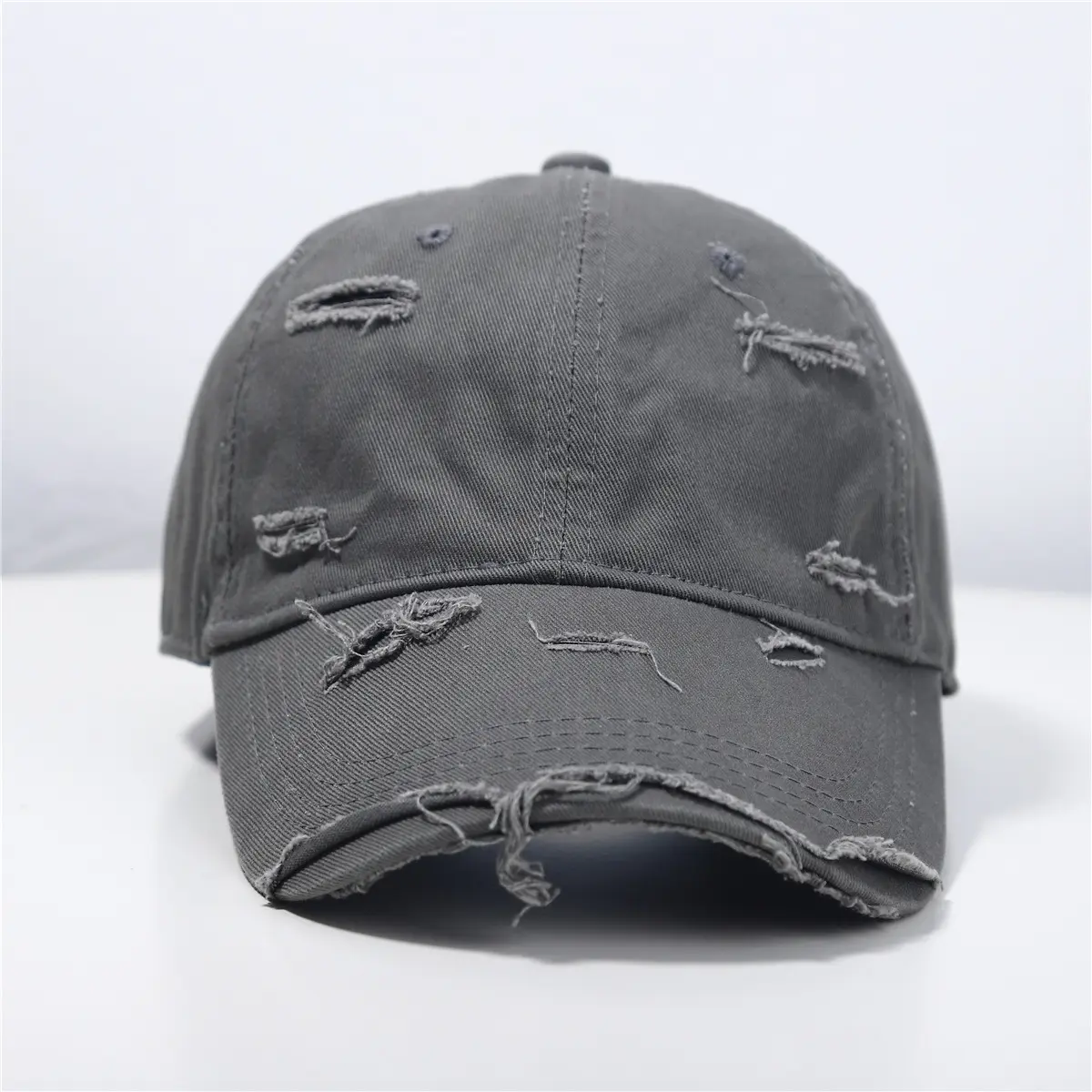 Baseball Cap New Spring/Summer Versatile Soft Top Hip-Hop Duckbill Cap Outdoor Hat 2025 Spring Style Perforated Sun Hat