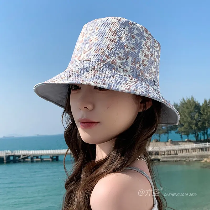 South Korea 2025 New Spring/Summer Hat Fashion Versatile Double sided Fishing Hat Sunscreen and Sunshade Hat