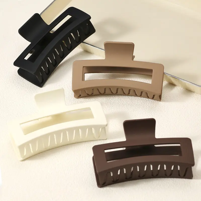Soft Hair Grab Girls Clips Silicone Hair Clips Simple Fashion Versatile Items Hair Grab Decorations Hair Accessories Safe Design