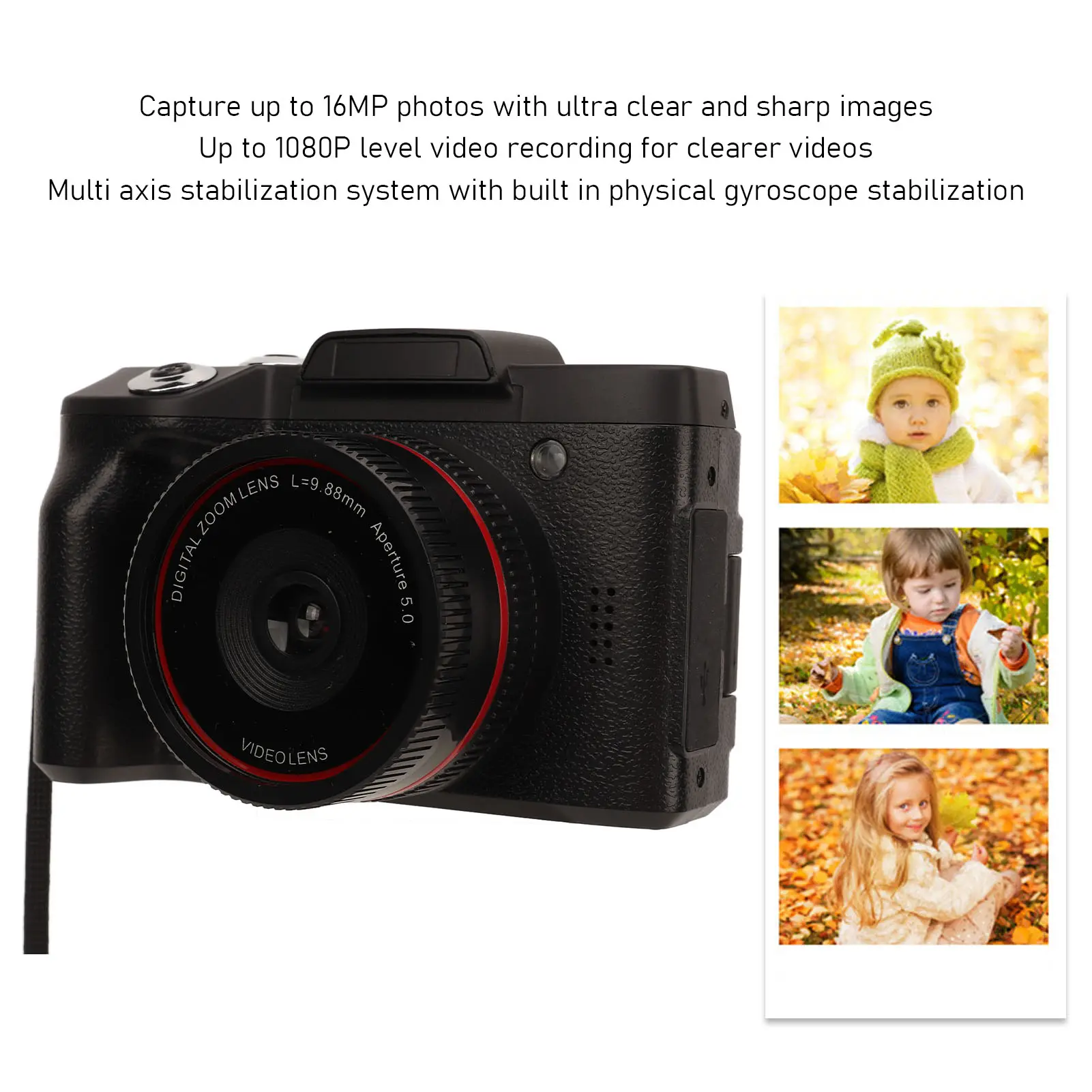 1080P Digital Camera 1080P Digital Camera 16MP HD Smart Digital Camera  SLR Digital Camera for Photography Digital Camera