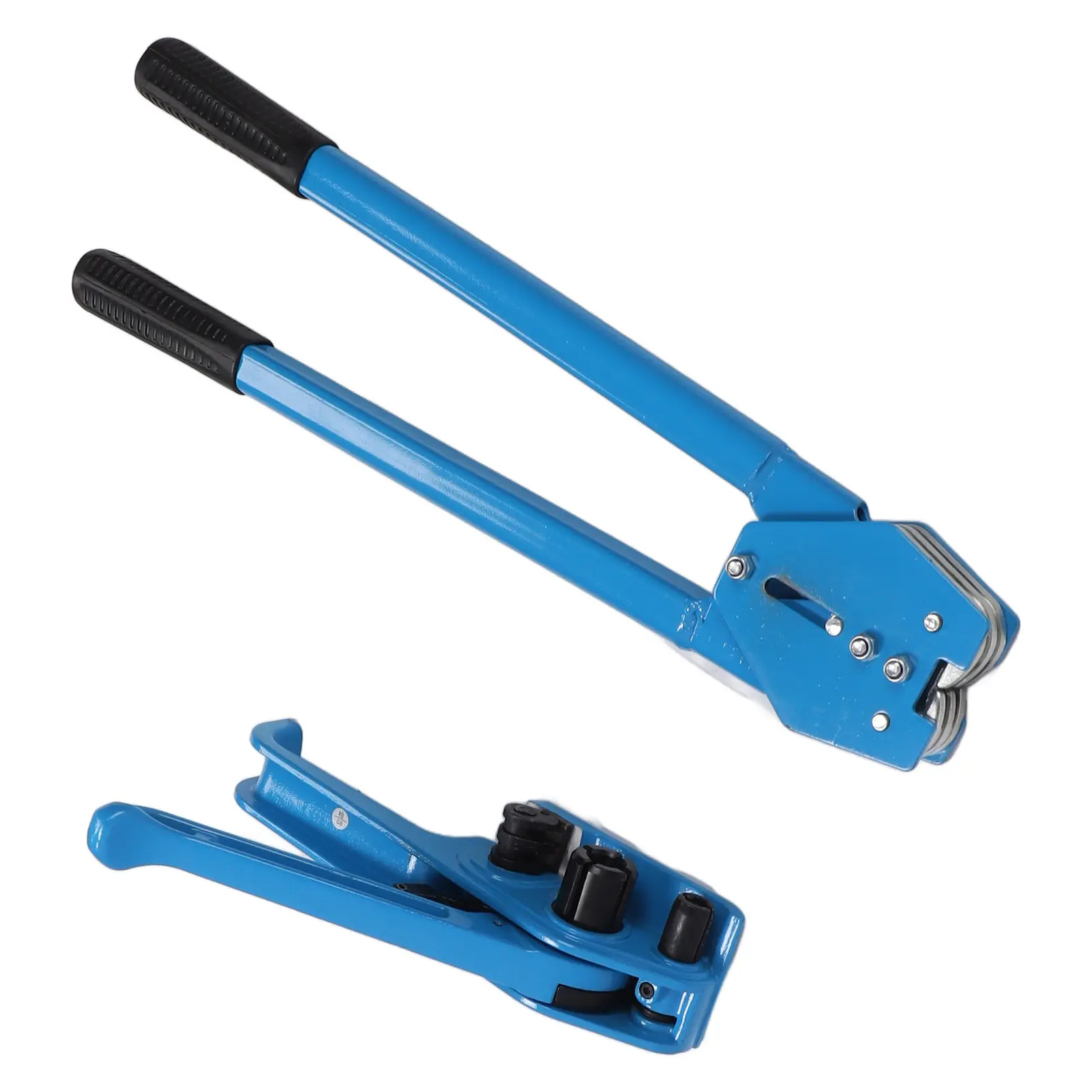 Strapping Kit Banding Strapping Kit Tensioner Sealing Tool with 200 Packaging Corner 200 Metal  and 270mx1.6cm PET Strap
