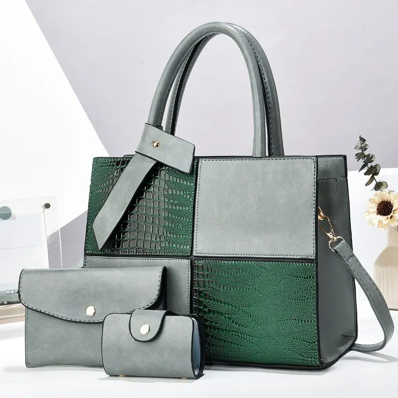 Luxury Designer New Messenger Bags 3Piece Set Leisure Female Bag Shoulder Bag High Quality Elegant Handbag Purses for Women