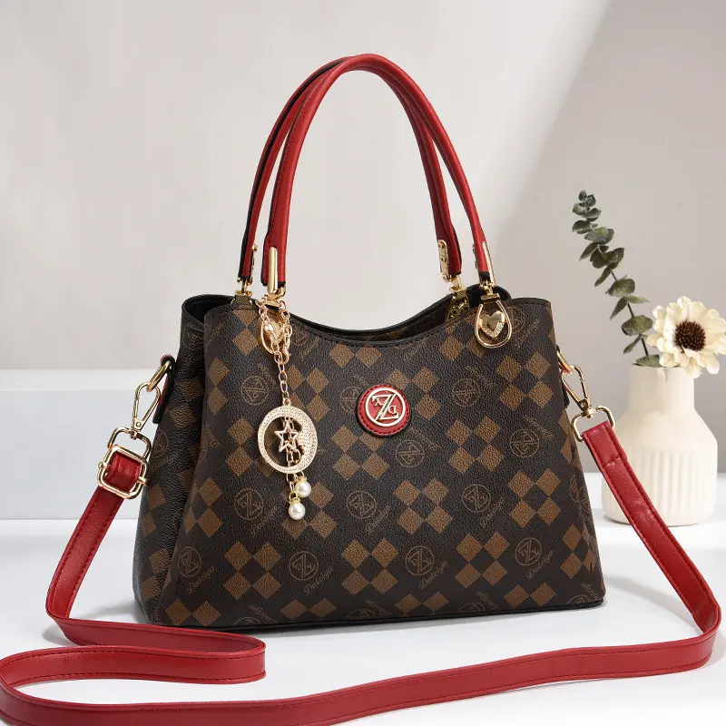 Fashion Print Pattern Women's Shoulder Bags Vintage Design Ladies Crossbody Bag Purse High Quality Messenger Commuter Sac