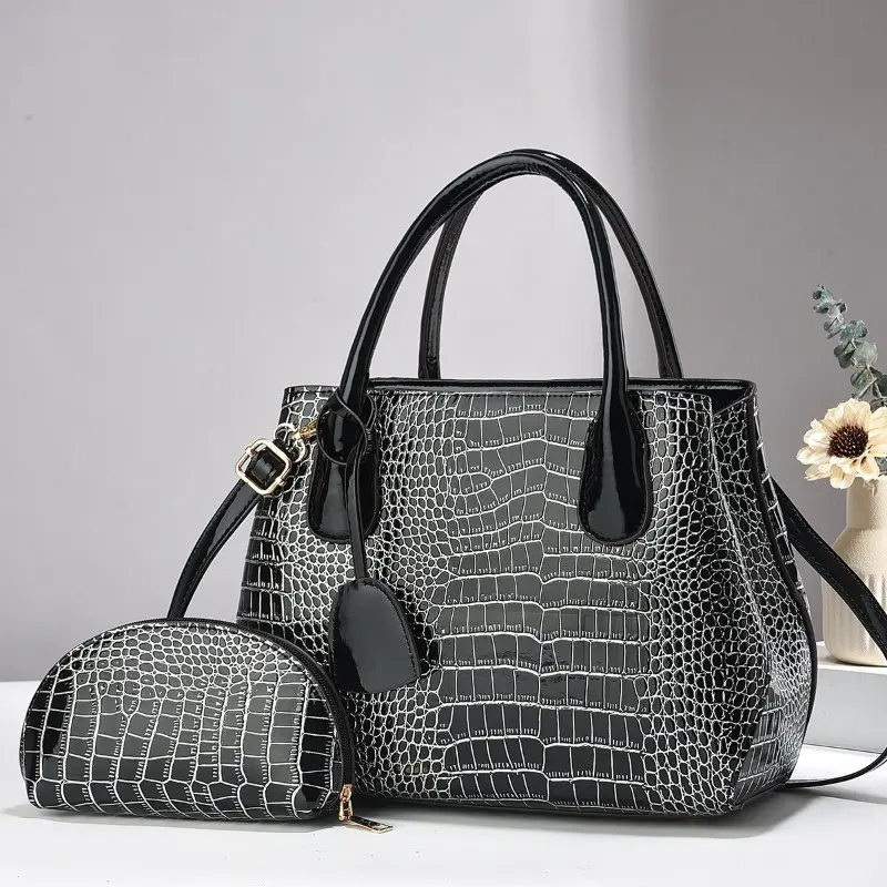 New PU Leather Casual Shoulder Crossbody Bags for Women Ladies Luxury Designer Large Capacity Womens Travel Purse and Handbag