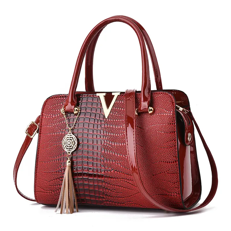New Direct Selling Fashion Embossed Women's Handbag Large Capacity Designer Crossbody Bags High Quality Women Shopper Tote Bag