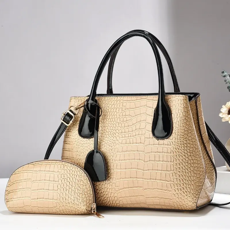 New PU Leather Casual Shoulder Crossbody Bags for Women Ladies Luxury Designer Large Capacity Womens Travel Purse and Handbag