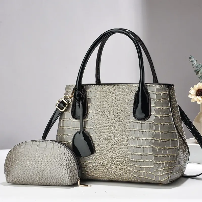 New PU Leather Casual Shoulder Crossbody Bags for Women Ladies Luxury Designer Large Capacity Womens Travel Purse and Handbag