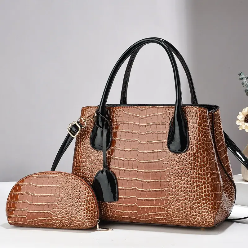 New PU Leather Casual Shoulder Crossbody Bags for Women Ladies Luxury Designer Large Capacity Womens Travel Purse and Handbag