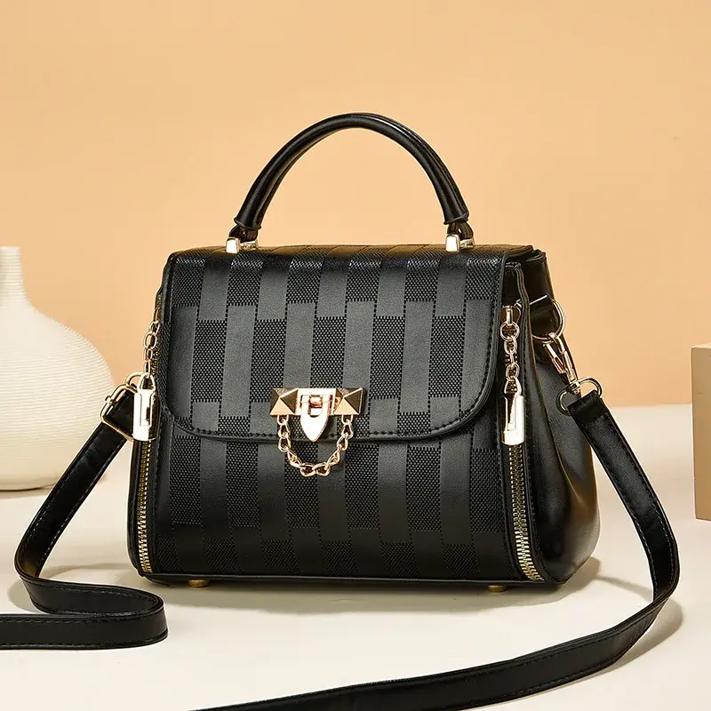 Fashionable Trendy Women'S Small Square Bag New Large Capacity Single Shoulder Crossbody Bag Luxury Brand Designer Tote Bag
