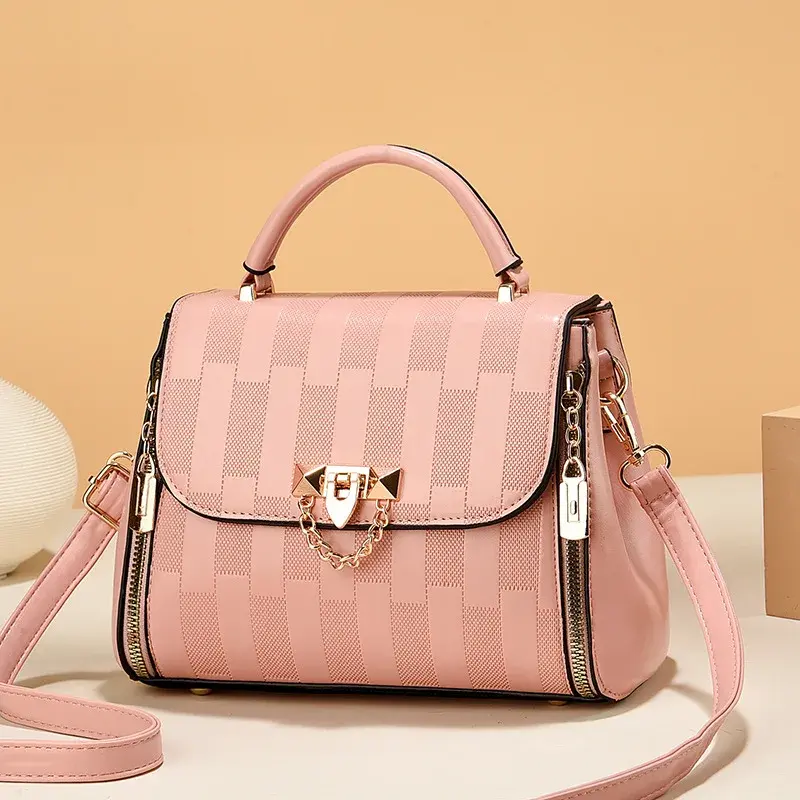 Fashionable Trendy Women'S Small Square Bag New Large Capacity Single Shoulder Crossbody Bag Luxury Brand Designer Tote Bag