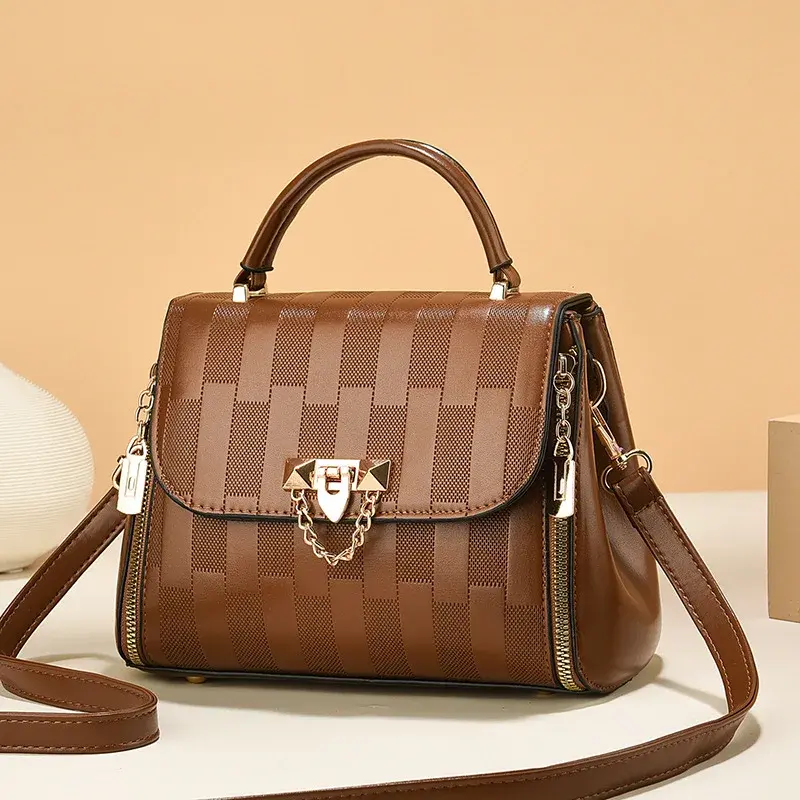 Fashionable Trendy Women'S Small Square Bag New Large Capacity Single Shoulder Crossbody Bag Luxury Brand Designer Tote Bag