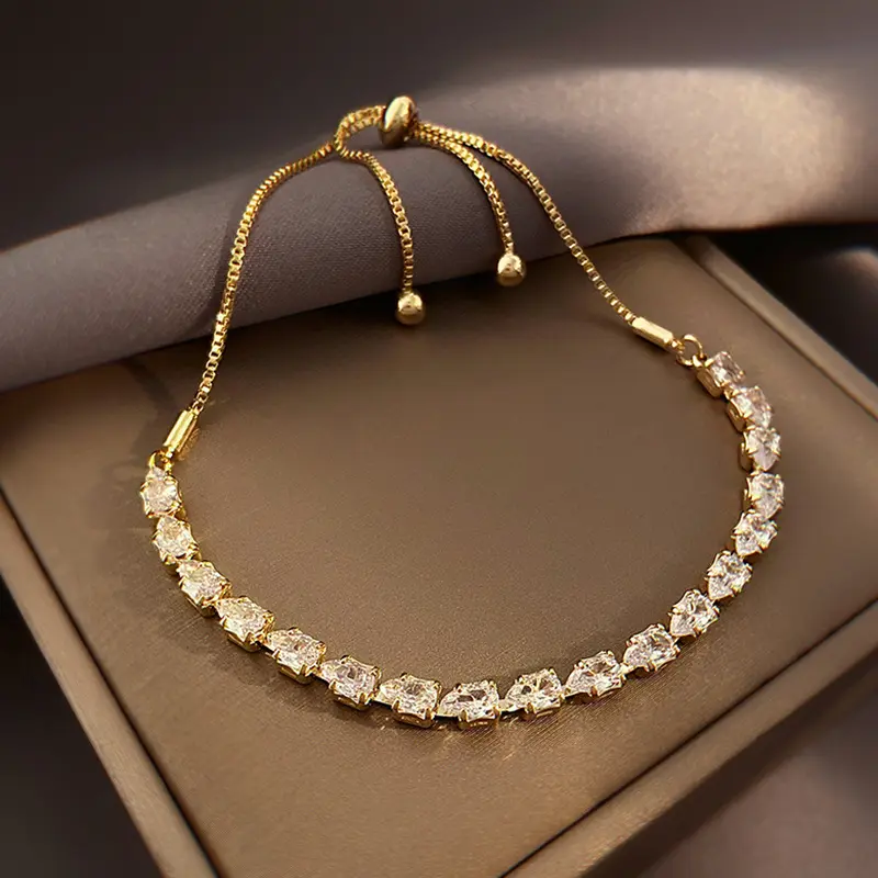 1PC Women's Fashion Geometric Bracelet Light Luxury Jewelry Accessories Suitable for Date, Party, Festival Gifts
