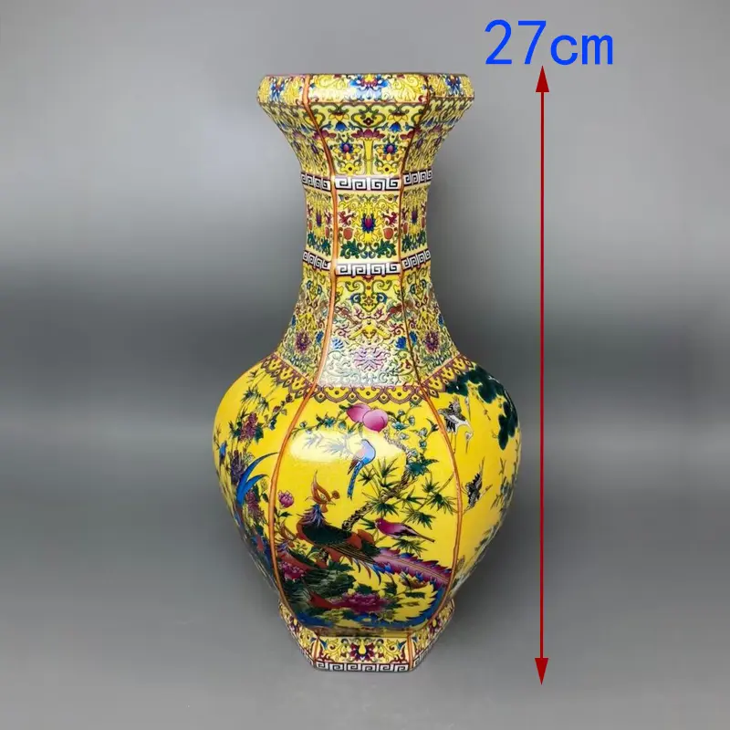 Antique Royal Chinese Porcelain Vase Decorative Flower Vase For Wedding Decoration Pot Jingdezhen Porcelain Vase Christmas Gift