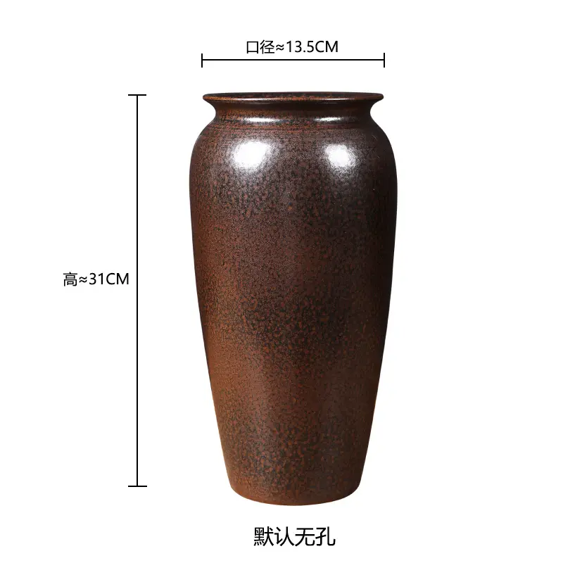 Jingdezhen ceramic vase dried flower decorative ornament vintage distressed my live stories table tops hydroponic ceramic pot
